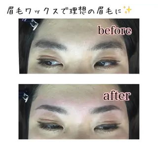 ミディアム カラー パーマ ヘアアレンジ ネイル マツエク・マツパ 眉毛サロン DUAL 恵比寿の眉毛・アイブロウイメージ