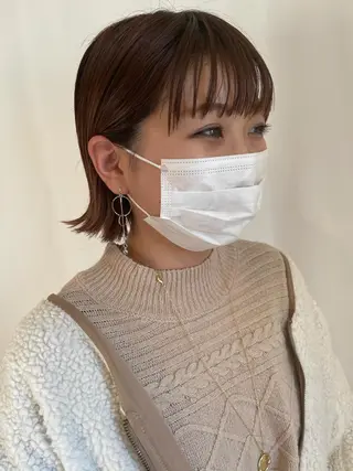 ミディアム 血分 優人のヘアスタイル