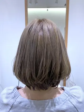 ミディアム カラー Hitotose代表 中島和樹のヘアスタイル