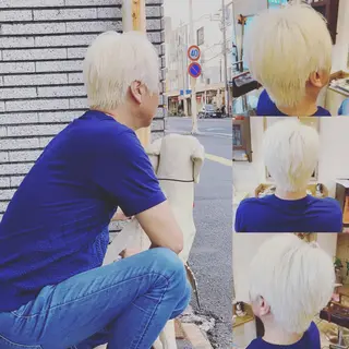 ショート HAIR LA COUPE所属・佐藤 俊夫のヘアスタイル
