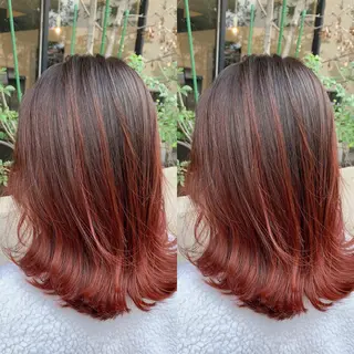 ショート カラー 似合わせ/ブリーチ カラー.岡田友仁のヘアスタイル