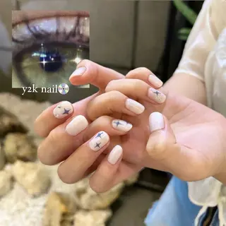 ネイル 個性派✴︎ジャケ写 ネイル🦋mire-のネイルデザイン
