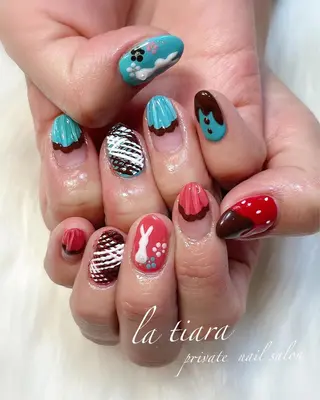 ネイル Blue bird  nailのネイルデザイン