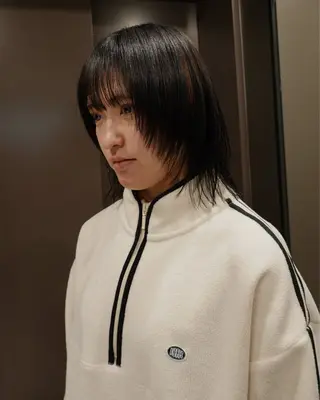 ミディアム 川田大輝 ナチュラルモードのヘアスタイル