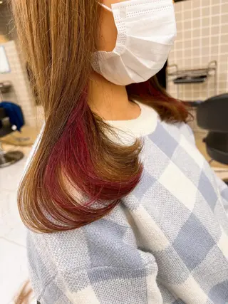ロング 💖札幌カラー 指名No.1💖玲奈のヘアスタイル