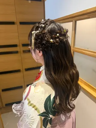 ロング ヘアアレンジ DEUCE hair /堀 日暖のヘアスタイル