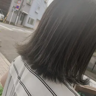 セミロング カラー R ri R takagiのヘアスタイル
