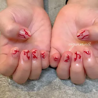 ネイル recette-ルセット-(美容室H.A.Co内)所属・OISHI .Aのネイルデザイン