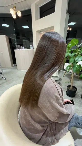 ロング 一宮末広 縮毛矯正/ユウトのヘアスタイル