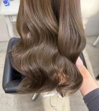 ロング 韓国・透明感カラー ／堀江／みずき🐩のヘアスタイル