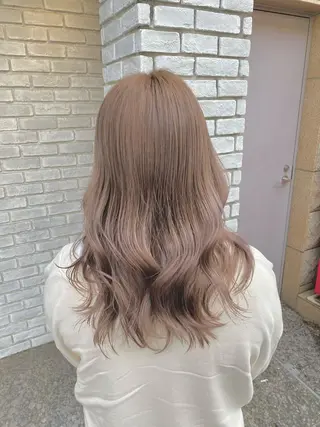 セミロング 【ブリーチ特化】 山崎 悠樹のヘアスタイル