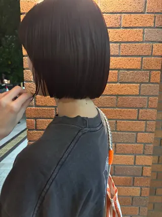 ショート カラー 広島/ボブ/レイヤー 🌿‬wakabaのヘアスタイル