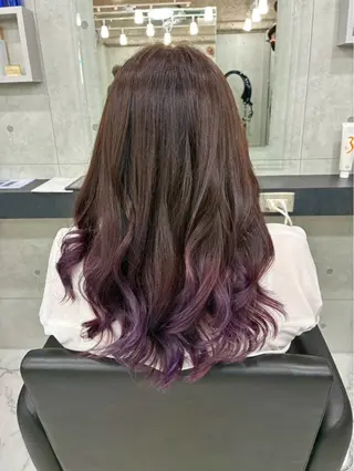 ロング カラー Endearing所属・Endearing 北澤那未🌟銀座のヘアスタイル