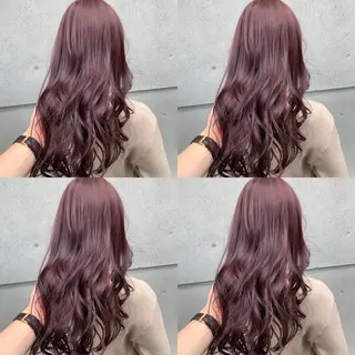 ミディアム カラー ✨縮毛矯正✖︎顔周り レイヤー✨ナカムラのヘアスタイル