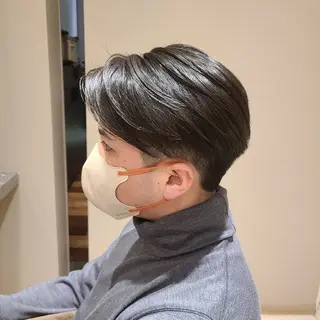 ショート パーマ メンズ 中井 啓悟のヘアスタイル