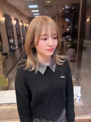 ミディアム Moremuu/ MAIKA🎀のヘアスタイル