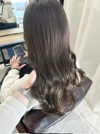 カラー 石井綾華🩰 ブリーチモデル募集✨のヘアスタイル