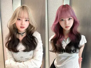 ロング カラー 香月 元希のヘアスタイル
