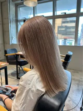 カラー ✂︎ 艶カラー /透明感カラーのヘアスタイル