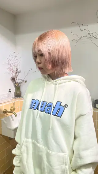 ショート カラー Seeknext // Rukaのヘアスタイル