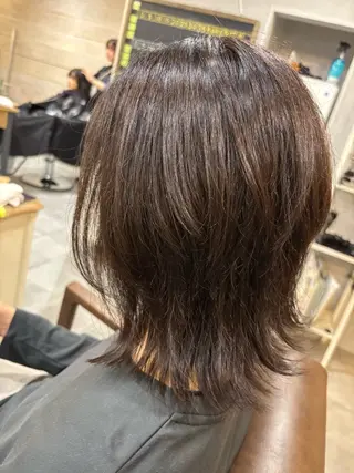 ミディアム カラー ❄️中野侑香❄️ ハイライト/ブリーチのヘアスタイル
