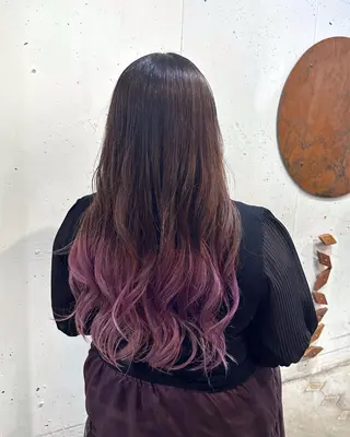 ロング カラー レイヤー/ショート /服部ルミナ🦋のヘアスタイル