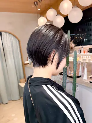 ショート カラー 巻ける縮毛矯正✨ ボブ/ショートともきのヘアスタイル