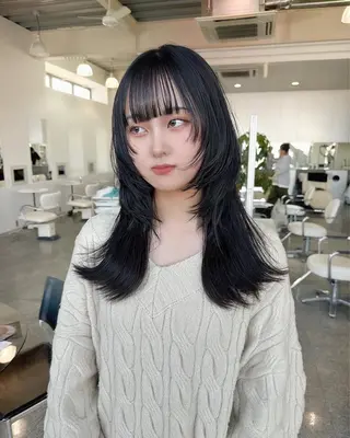 ロング 🫧ヒシダアキ taboo.i🫧のヘアスタイル
