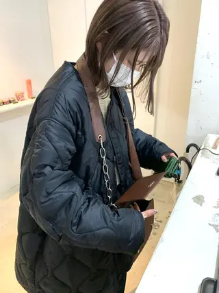 ミディアム ダブルカラー/透明感 💈JUNYA💈のヘアスタイル