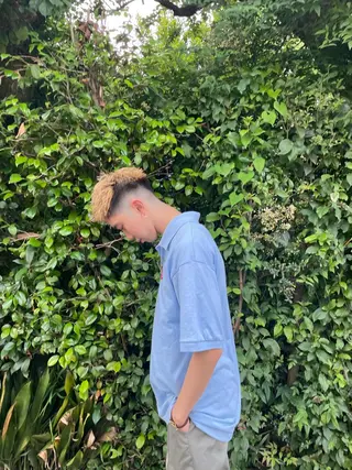 ショート バレイヤージュ職人 🔥代表YU-SHIのヘアスタイル