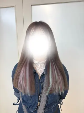 ロング 村吉 依莉のヘアスタイル