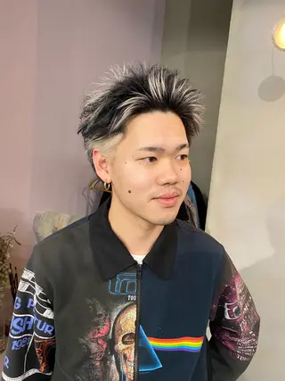 ショート カラー メンズ 前橋 姫奈のヘアスタイル