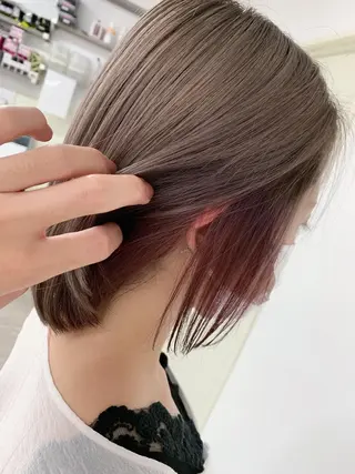 ミディアム 上重 晴輝 Recharme新保のヘアスタイル