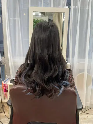 ロング カラー ヘアアレンジ リピート指名no.1 /ruiのヘアスタイル