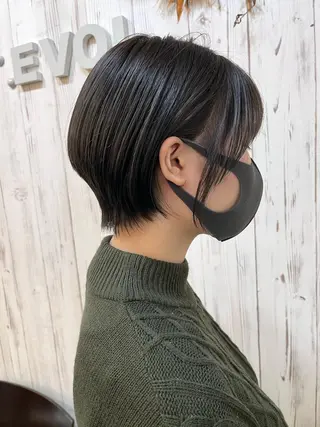 ショート カラー ショート専門 笠井翔太のヘアスタイル