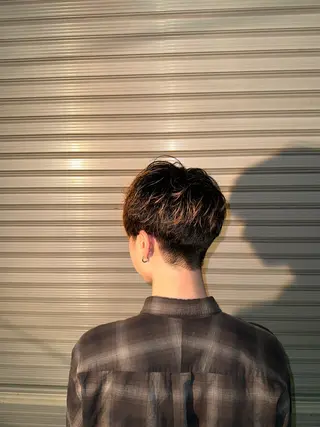 ショート メンズ HARUKI🏔️/ メンズ/透けブラウンのヘアスタイル