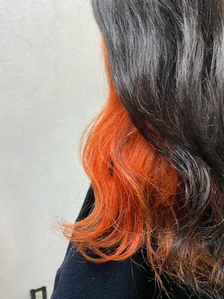 ミディアム カラー パーマ ヘアアレンジ 年間1500人担当 代表 南一路のヘアスタイル