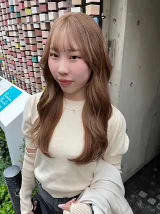ロング 【美ボブ.艶カラー. 梅田茶屋町】midoのヘアスタイル