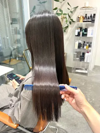 セミロング カラー 🌷ショートレイヤー ヘッドスパ🌷鈴木のヘアスタイル