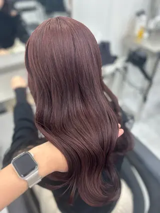 カラー 透明感うる艶カラー 🤍MANAMIのヘアスタイル