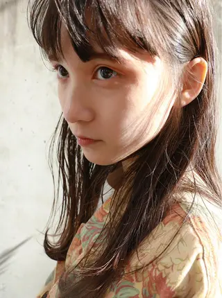 カラー 大山 茶子のヘアスタイル