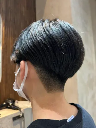 ショート パーマ メンズ 波巻きスパイラルパー マ/シャドウパーマ駿のヘアスタイル