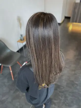 ロング 川合 勇気のヘアスタイル