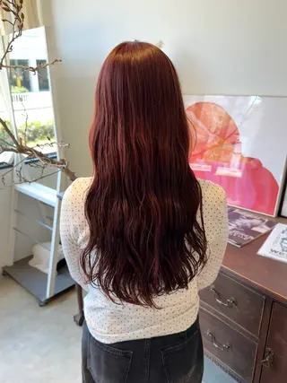 ロング nishihama nanaのヘアスタイル