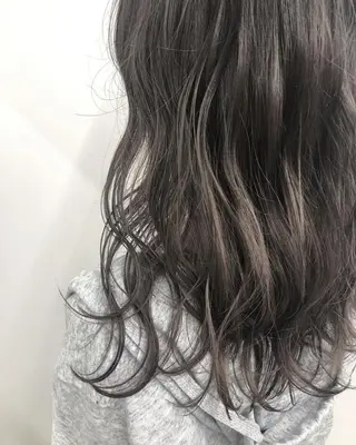 セミロング カラー パーマ ヘアアレンジ 似合わせ💖トレンド ✨TAKAMI😊のヘアスタイル