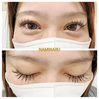 マツエク・マツパ NAMINARU ナミナルのマツエク・マツパデザイン