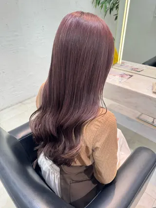 ロング カラー 🍪ﾖｼｲﾊﾙﾈ🍪 ﾗﾍﾞﾝﾀﾞｰｶﾗｰのヘアスタイル
