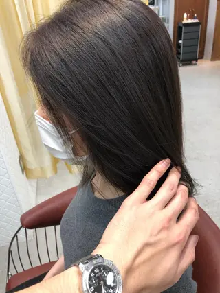 セミロング [仙台髪質改善]小原 弘之のヘアスタイル