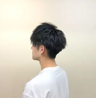 パーマ メンズ 森田 一輝のヘアスタイル