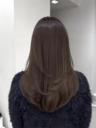 ロング 韓国ヘア×2way 🇰🇷和知拓郎のヘアスタイル